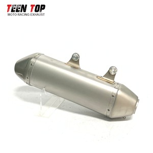 Silencieux d'échappement 4 temps 2020-2023 pour <span class=keywords><strong>KTM</strong></span> 250/<span class=keywords><strong>350</strong></span>/450 /500 EXC-F/FE350/FE501 Silencieux en acier inoxydable sans DB Killer 50.5mm - Product Image 5