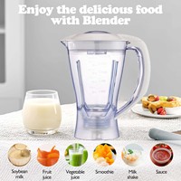 Pièces de rechange pour mixeur de fruits 1,5 L en gros – Petite tasse de remplacement pour mixeur