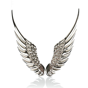 Coche personalidad pegatina 3D estéreo <span class=keywords><strong>Metal</strong></span> Ángel ala coche pegatina <span class=keywords><strong>Metal</strong></span> coche emblema - Product Image 2