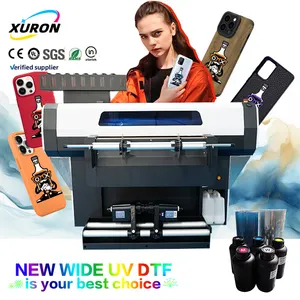 Xurong Totalmente automático 600mm Roll-to-Roll UV DTF Impresora Multifuncional Impresión de transferencia sin olor en cualquier entorno