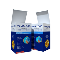 Caja de Empaquetado Personalizada para Suplementos, Vitaminas, Cápsulas, Píldoras, Medicamentos y Productos Farmacéuticos