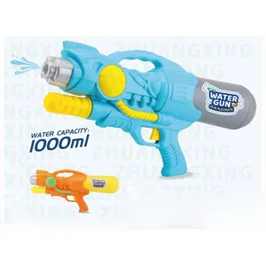 High Pressure Squirt Water shooting gun toys 1000ml big Capacity water gun for Kids