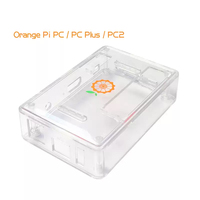 Boîtier de protection transparent noir en ABS pour Orange Pi PC, PC2 et PC Plus, accessoires électroniques