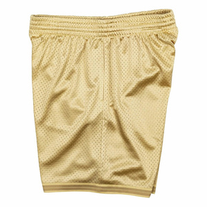 Pantalones Cortos de Baloncesto para Hombre, Malla Dorada, Elásticos, Transpirables, Casuales, Deportivos, con Logotipo en la Pierna Derecha, Impresión por Transferencia de Calor, para Todas las Temporadas - Product Image 3