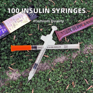 Jeringas Veterinarias Desechables Estériles de 1 ml con Punta Luer Lock y Agujas de Calibre 30, Paquete de 100 Unidades, para Uso en Vacas y Cerdos - Product Image 2