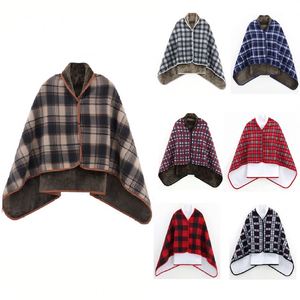 Plaid en flanelle chaud et doux à porter, idéal pour le canapé, l'hiver, le bureau, les voyages, le camping – Couverture épaisse et décontractée pour la sieste - Product Image 1