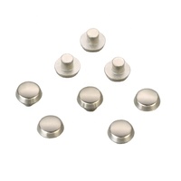 ISO ROHS approuvé AgNi /AgCdO/AgSnO électrique bimétallique/Trimétal argent Point de contact Rivets de contact pour commutateurs et relais