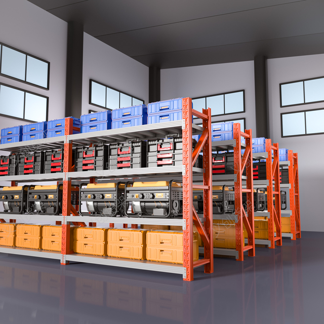 100KG 200KG 300KG 400KG 500KG Customizable Warehouse Boltless Adjustable Modular Shelving Units Industrial Steel Storage Racks