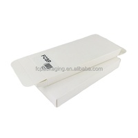 Boîte en carton blanc de petite taille, personnalisée, en gros, directement de l'usine, boîte d'emballage en papier enduit