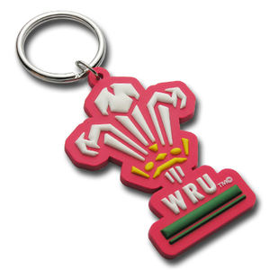 Porte-clés en silicone souple en PVC avec personnage de dessin animé, porte-clés personnalisés - Product Image 1