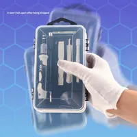 Kit de tournevis multifonctionnel manuel avec étui rigide, ensemble d'outils de précision OEM pour la réparation de téléphones portables