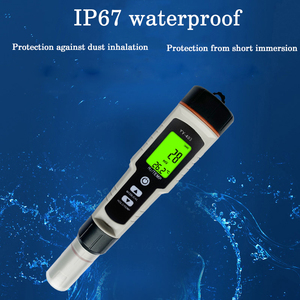 Medidor digital de qualidade da água 2 em 1, testador de temperatura, concentração de íon de hidrogênio, com atc - Product Image 4