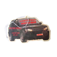 Vente directe d'usine de tablettes parfumées pour voiture suspendues, parfum et logo personnalisables, tablettes d'aromathérapie pour salle de bain