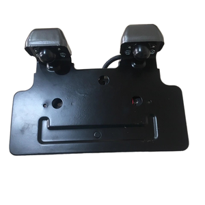 Thép tấm kim loại giấy phép tấm ánh sáng Rack với dây nịt xe trang bị lại cho Land Cruiser lc76 giấy phép khung thể loại - Product Image 1