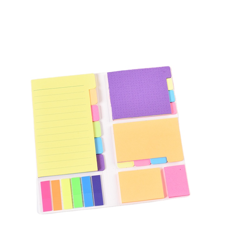 Notes Autocollantes Transparentes - 600 Feuilles 12 Couleurs - 75x75 Mm - Étanches Réutilisables - Pour Bureau, Étude, Maison