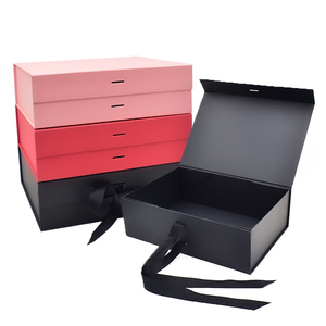 Biểu Tượng Tùy Chỉnh Văn Bản Vật Liệu Tái Chế Handmade Cứng Cứng Cứng Tông Giấy Cá Nhân Từ Quà Tặng Bao Bì Hộp Với Ribbon - Product Image 6