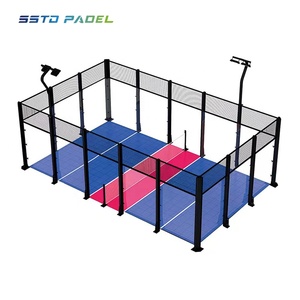 Cancha de Padbol con Certificado CE, Nueva y Exclusiva Cancha de Padbol para Deportes al Aire Libre e Interior, Cancha de Fútbol para 5 Personas - Product Image 1