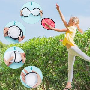 Ventilateur pliable rond personnalisé par sublimation, en nylon souple, avec impression numérique, pour l'été, portable et tendance - Product Image 5