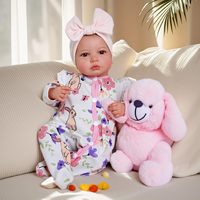 Poupées Bébé Reborn Babeside Carina 20'' (50 cm) Réalistes et Économiques avec Sucette, pour Filles