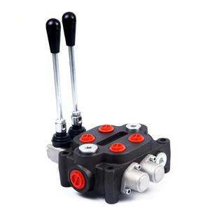 HUADEYEYA Distributeur hydraulique manuel à 3 voies 3/8" 1/2" 3/4" 1" NPT BSP 40 L/M 250 BAR - Product Image 4