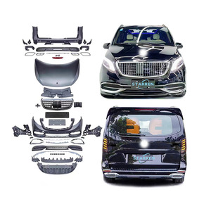 Kits de carrosserie pour véhicule utilitaire de classe V, pare-chocs de qualité supérieure, kits de carrosserie V260 V250 <span class=keywords><strong>V220</strong></span> W447 pour Mercedes-Benz Classe V - Product Image 4