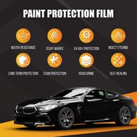 Haute brillance 1.52cm * 15m TPU PPF Film 6.5 7.5 8.5 10 Mil Anti-jaune auto-cicatrisant facile à installer Film de peinture de voiture