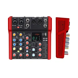 Accuracy Pro Audio MEA28 Contrôleur DJ/Console audio Mélangeur audio numérique avec lecteur Bluetooth indépendant