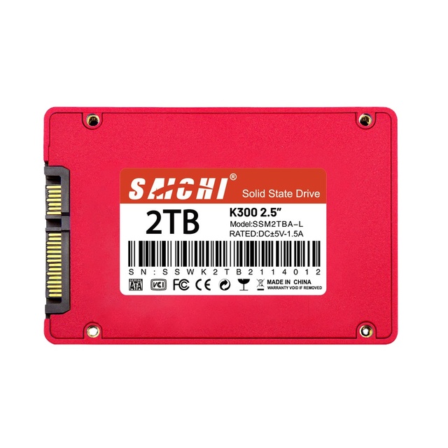 SAICHI Large Capacity 2tb Ssd External Hard Drive Sata3 2.5inch Solid State Drive Ssd 2 Tb for Laptop
