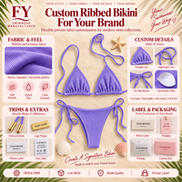 Maillots de bain haut de gamme pour femmes, sur mesure, Service OEM, vêtements pour femmes, grande taille, Micro string, soutien-gorge