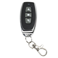 Télécommande universelle pour porte de garage à 3 boutons avec indicateur LED, code clonable