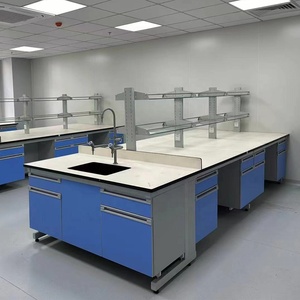 Phòng thí nghiệm thép gỗ đảo/Trung tâm bảng kháng hóa chất và khả năng chịu nhiệt <span class=keywords><strong>melamine</strong></span> bảng hạt - Product Image 4