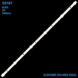 Bande de rétroéclairage de télévision LED DLED32BK 2X6 0002 32E66 32D3503V2W6C1B56012M HYS-20P 2153 JL.D32061330-296AS-M <span class=keywords><strong>PPTV</strong></span> 32V4 32C4 32C4A 32V4A - Product Image 2