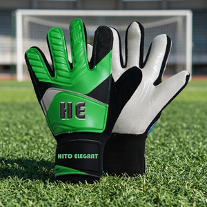 Latest Style Anti <b>Slip</b> <b>Full</b> Finger Goalkeeper Gloves High Quality Personalized Customization Breathable Goalkeeper Gloves - Product Image 4