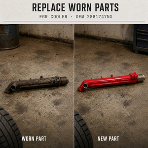Refroidisseur <span class=keywords><strong>EGR</strong></span> (Collecteur de Recirculation des Gaz d'Échappement) pour Automobile, <span class=keywords><strong>Radiateur</strong></span> OEM 2881747nx AKJ <span class=keywords><strong>EGR</strong></span> 003, Ensemble de Soupapes de Moteur Diesel - Product Image 5