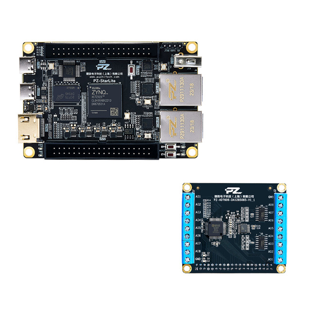 dma board low cost fpga development board PZ7020-StarLite with Connectors fpga development low cost fpga development board