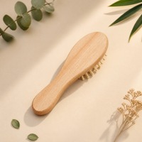 Sisir Rambut Mini OEM dari Bambu Kayu dengan Bantalan Udara untuk Penggunaan di Hotel, Rumah Tangga, atau Sebagai Hadiah