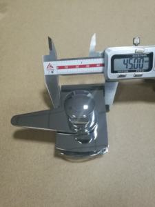 Everstrong Boulon <span class=keywords><strong>de</strong></span> porte <span class=keywords><strong>en</strong></span> <span class=keywords><strong>verre</strong></span> <span class=keywords><strong>de</strong></span> <span class=keywords><strong>douche</strong></span> chromé <span class=keywords><strong>en</strong></span> laiton H014 Serrure <span class=keywords><strong>de</strong></span> porte <span class=keywords><strong>en</strong></span> <span class=keywords><strong>verre</strong></span> simple pour quincaillerie <span class=keywords><strong>de</strong></span> salle <span class=keywords><strong>de</strong></span> bain - Product Image 4