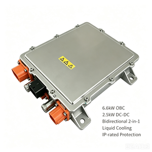 Chargeur OBC bidirectionnel 200-460Vdc 2,5kW 2-en-1 CAN IP67 Refroidissement V2L pour voitures et voiturettes de golf - Product Image 2