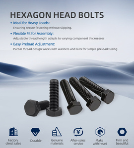 Tuercas y Pernos Hexagonales para Uso Marino M10, Tuerca Hexagonal y Pernos de Acero Inoxidable, Pernos Hexagonales de Acero Inoxidable, Tuercas, Pernos y Arandelas <span class=keywords><strong>316</strong></span> - Product Image 3