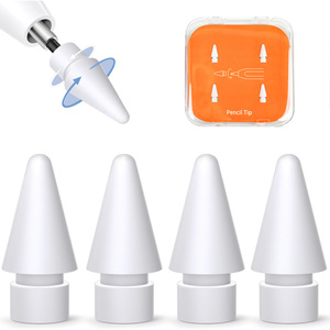 Paquete de 4 Puntas de Repuesto para <span class=keywords><strong>Apple</strong></span> <span class=keywords><strong>Pencil</strong></span>, Accesorios Compatibles con <span class=keywords><strong>Apple</strong></span> <span class=keywords><strong>Pencil</strong></span> Pro/2.ª Generación/1.ª Generación/USB C - Product Image 1