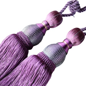 Custom Color Modern Style Curtain Tassel Tassel Tieback Curtain <strong>Fringe</strong> <strong>Trim</strong> - Product Image 2