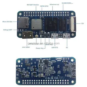 لوحة تطوير منصة الأجهزة Pi صفر Allwinner H3 رباعية النواة الموز Pi M2 صفر