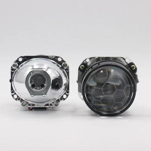 Lente de Proyector Bi Xenón Mini de 2.5 Pulgadas con Revestimiento Azul, Ojos de Ángel DRL, Cubierta de Protección, Compatible con H4 H7, Kit de Montaje para Automóvil y Motocicleta - Product Image 3