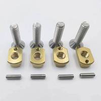Mur T penguncian Hidrofoil dengan sekrup untuk trek Foil