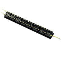 1.8m 2M câble 1U 8 voies prise PDU universelle pour armoire centre de données rack multiprise pdu unité de distribution d'alimentation bonne qualité