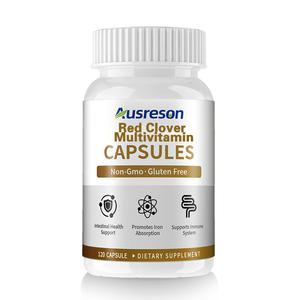 Capsule Multivitaminiche di Estratto di Trifoglio Rosso Ausreson, Capsule Multivitaminiche di Trifoglio Rosso Biologico di Alta Qualità - Product Image 2
