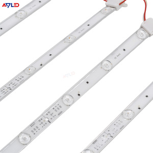 CCT Backlit Aluminum <b>Led</b> Strip Bar 3030 <b>Diffuse</b> Reflection <b>Led</b> Ceiling Lattice Shutter <b>Led</b> Bar 24V 3000-5700K For Seg Light Box - Product Image 1