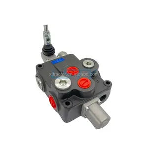 Válvula de control direccional hidráulica de la serie SD18 operada por joystick para tractor distribuidor hidráulico válvula monobloque