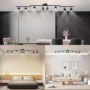Sistema di Illuminazione a Binario LED Moderno per Soffitto, Luce su Binario LED 3CCT per Uso Commerciale e <span class=keywords><strong>Showroom</strong></span>, Lampada su Binario GU10 - Product Image 4