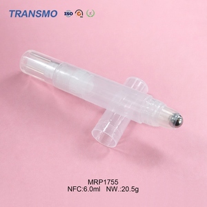 Flacon de brillant à lèvres vierge personnalisable et écologique de 3 ml, réutilisable, pour huile à cuticules et manucure - Product Image 3